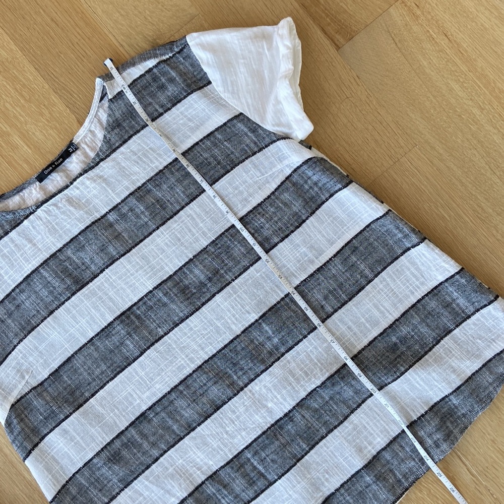 Doe & Rae Striped Linen Shirt - Picture 5 of 8
